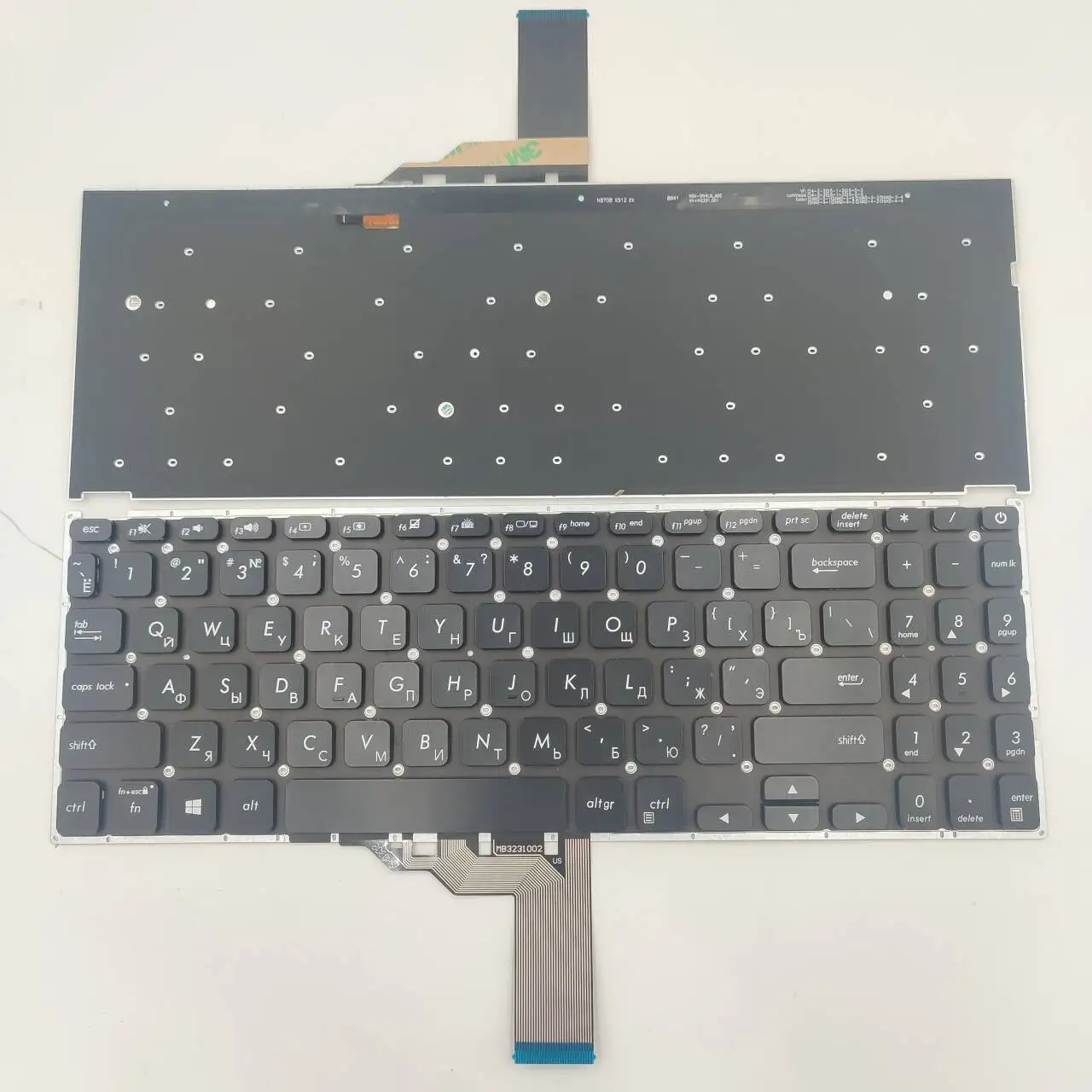 RU Layout for Asus Vivobook F512J X512J X512JA X512 X512D X512FA X512F Laptop Keyboard