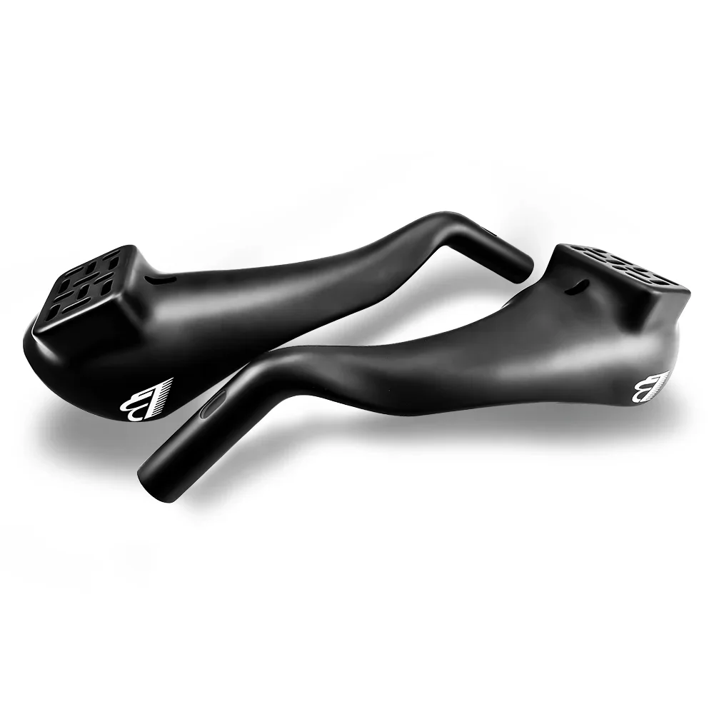 BALUGOE Carbon-Fahrrad-Lenkerverlängerung für TT-Lenker, Triathlon-Zeitfahren, Fahrradteile mit Interner Verkabelung – Detail 8