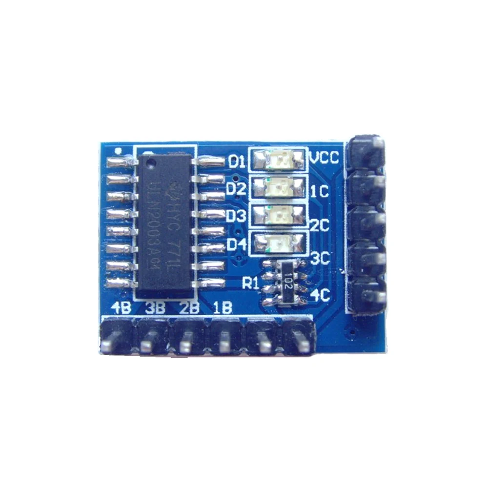 Mini 5-12V ULN2003 Five Line Four-phase Stepper Motor Driver Module Onboard ULN2003A Motor Drive Chip Stepper Motor Driver Board