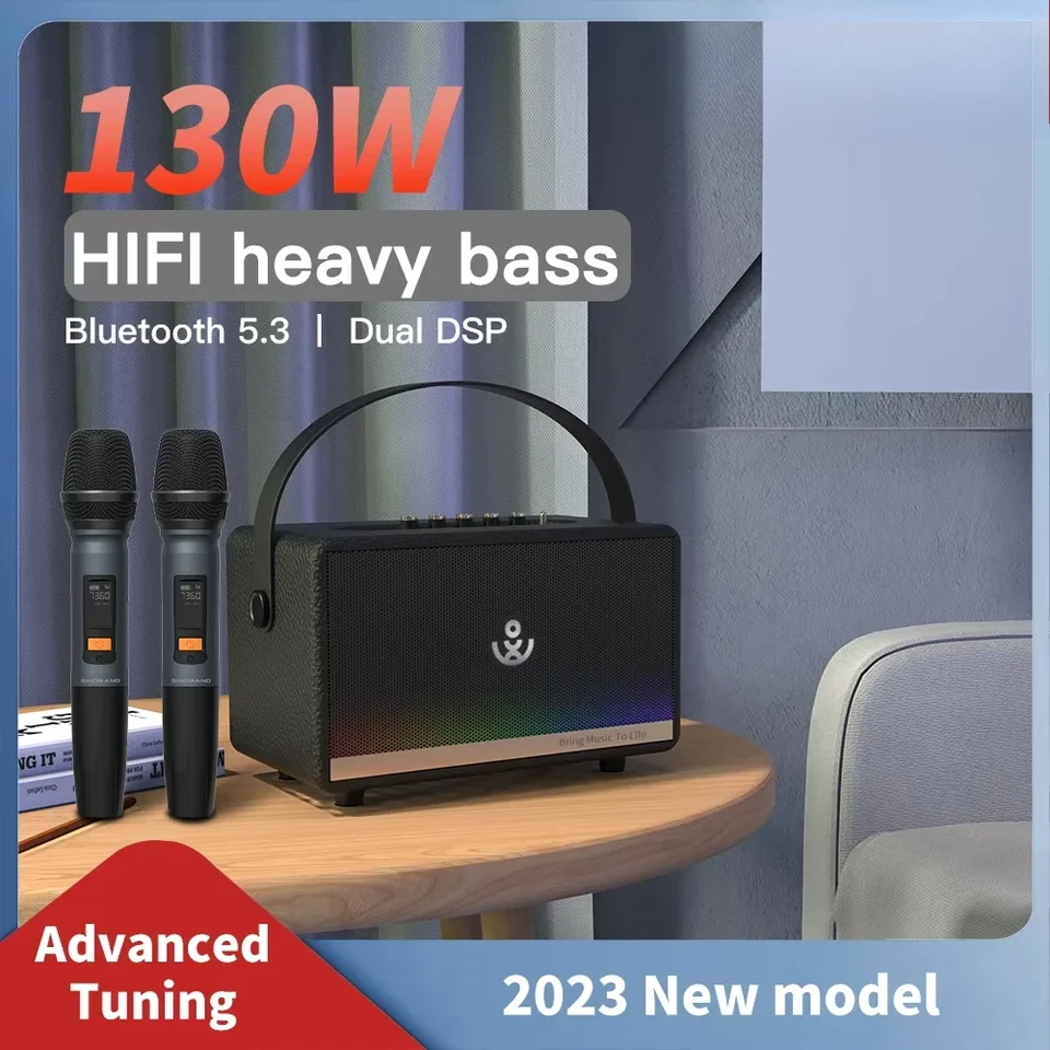 XDOBO Mirage 130w Hifi Heavy Bass Speaker 15 Inch Wireless Bt5.3 