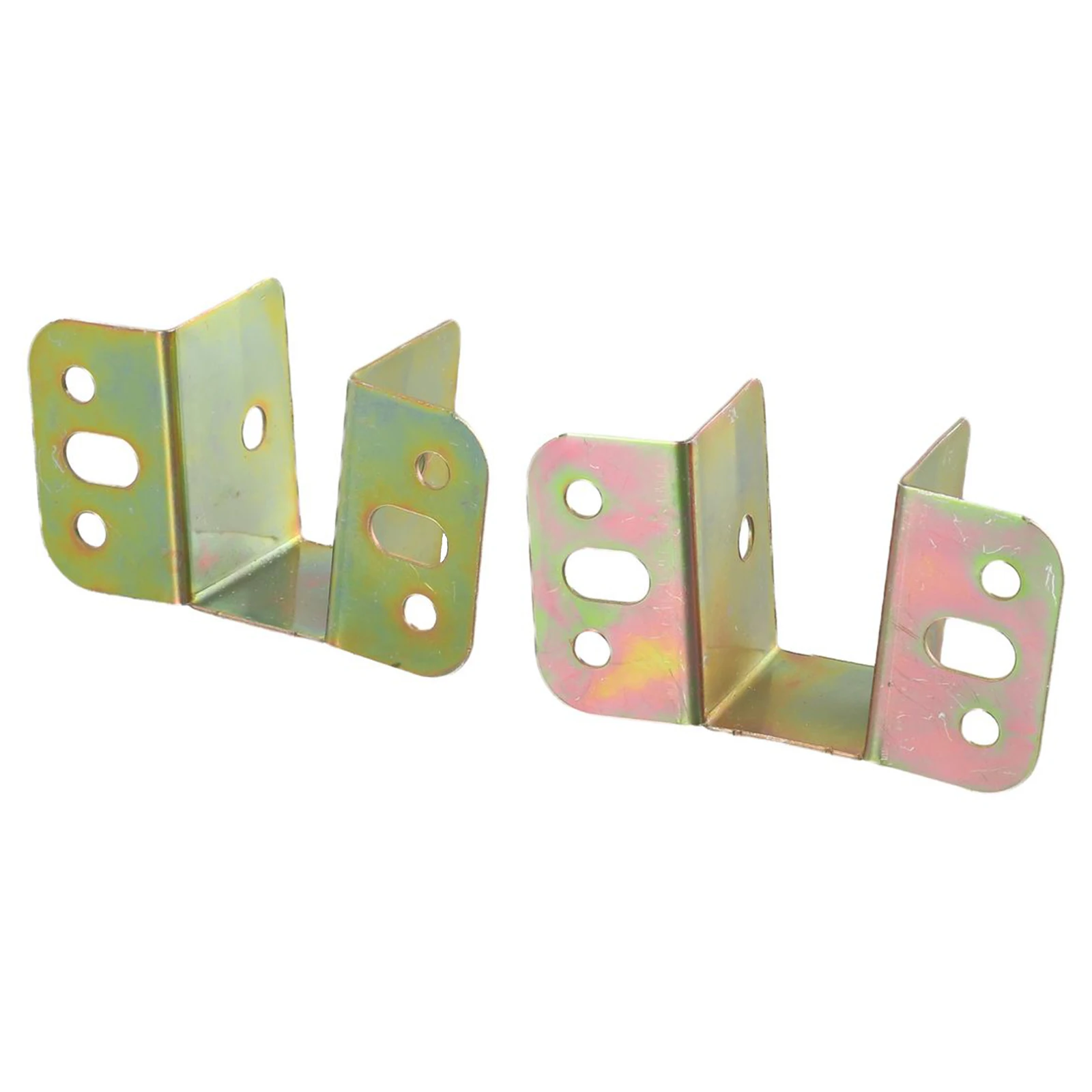 بين قوسين موصل السرير الأسود مركز دعم مكونات توصيل تركيبات المثبتات اللوح الأمامي الحديد معدن قوي #5