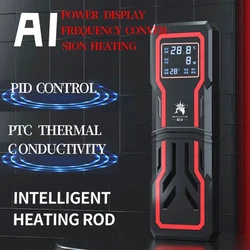 LED Display PTC Aquarium Heater Explosion-proof Water Heater Rod for Marine Tropical Fish Tank Reef300W 500W 800W 1000W