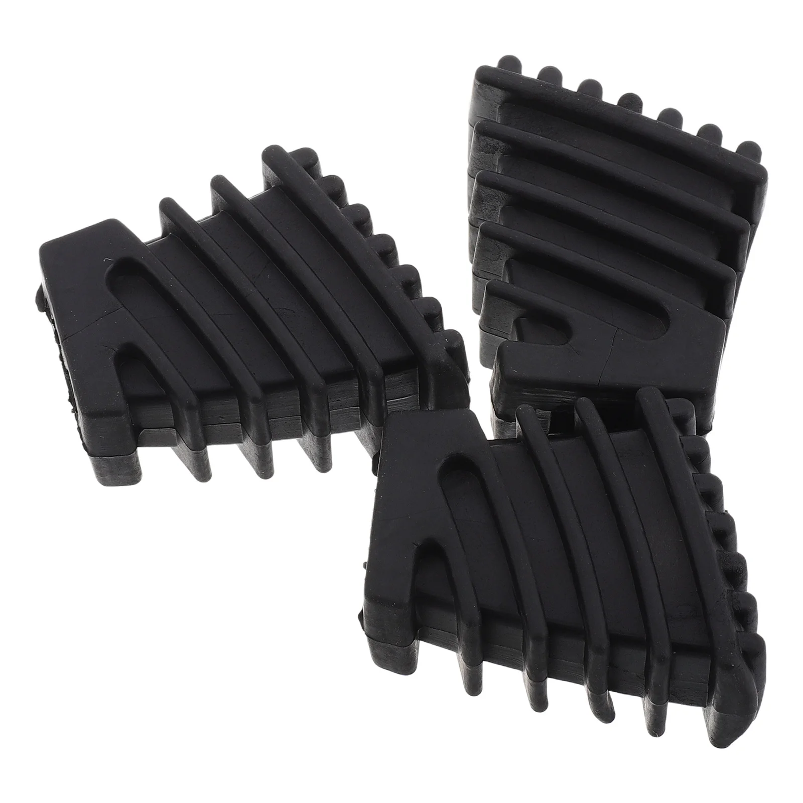 

3Pcs Drum Stand Foot Pads Rubber Anti-Slip Durable Replacement Protectors for Drum Kit Stability Percussion Accessories