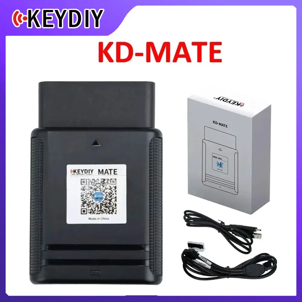 

KEYDIY KD-MATE OBD Adapter KD MATE Key Programmer Make New Smart Keys for Toyota 4A/8A/4D All Keys Lost Work With KD-X2 KD