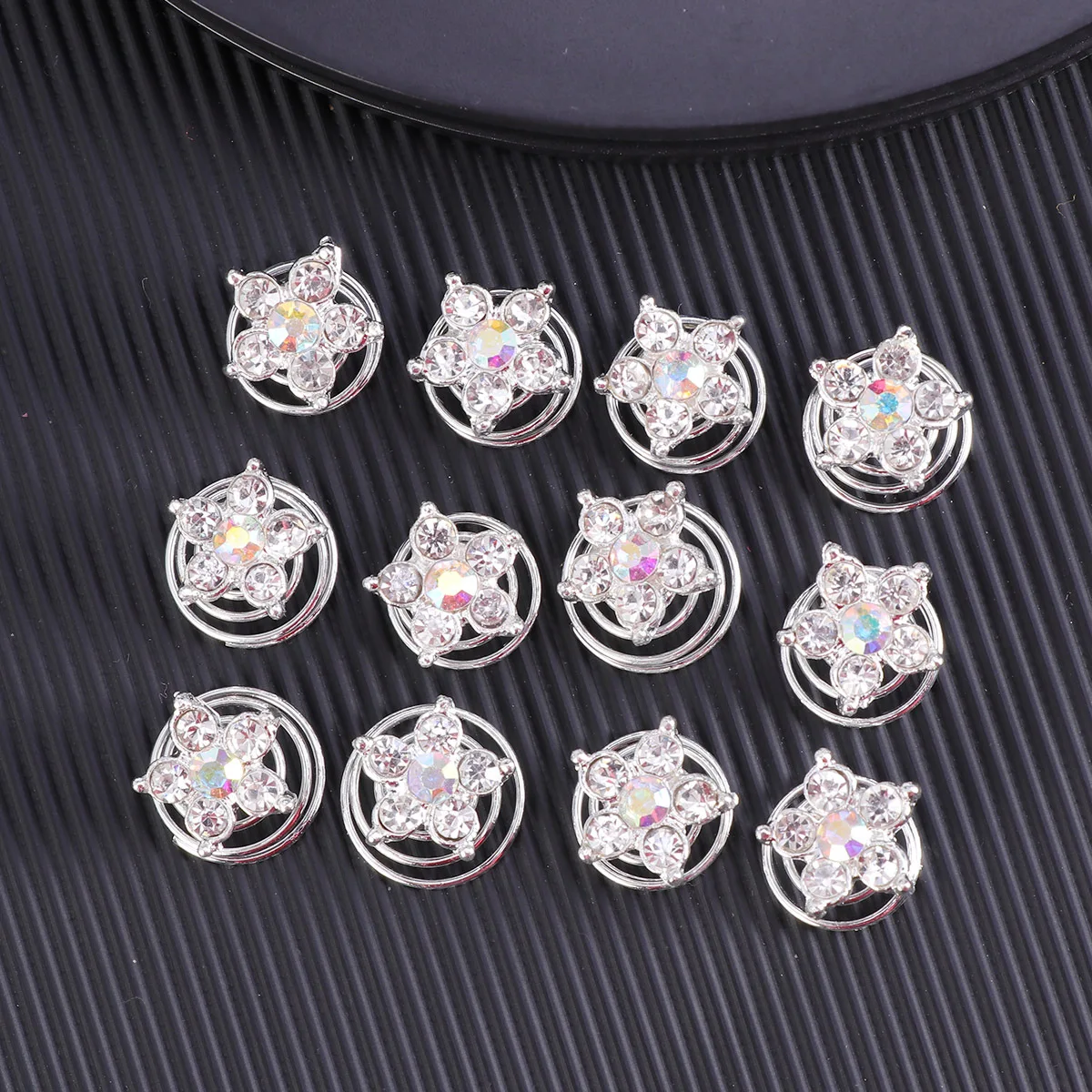 

women hair clips spiral hair clips spiral hair pins rhinestone hair clips mini rhinestone hair clips