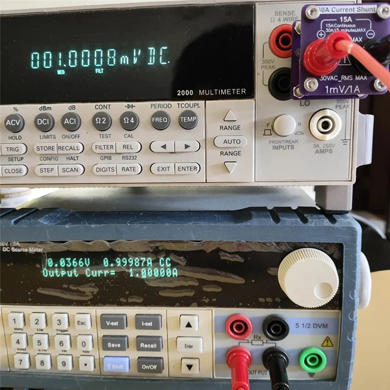 

ABRS-DIY S34330A 30A Current Shunt Replacement For Both Desktop And Handheld Multimeters