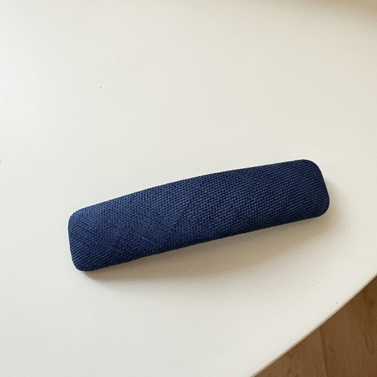 Vintage koreanische Haarspange, marineblau, gepunktet, Stoff-Haarnadel, handgefertigt, keine Schäden, Haar-Accessoires für Frauen, Haarspangen für Mädchen – Detail 13