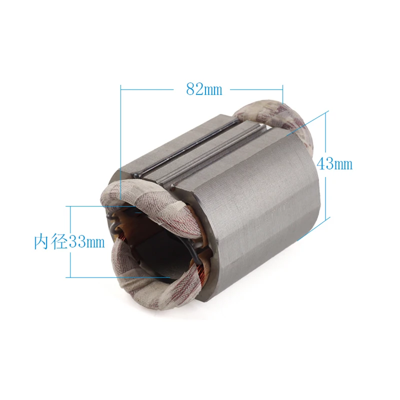 AC220-240 Rotor Armature Anchor Stator Coil Replacement for Makita 9556NB 9556HN 9557NB 9557HN 9558NB 9558HN Accessories