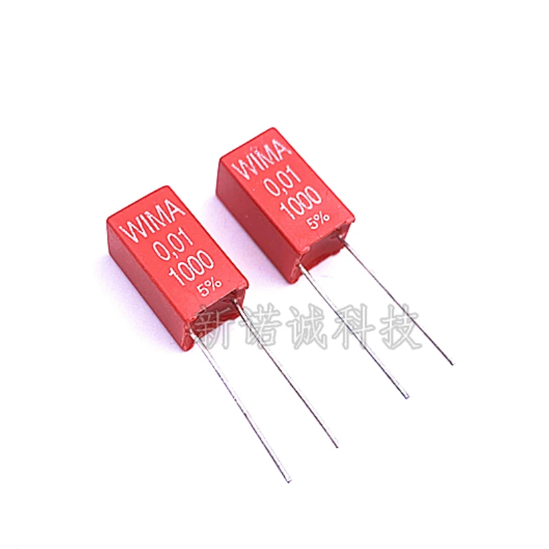 

5pcs/50pcs Germany WIMA 103 1000V 0.01UF 1000V 10nF 103J 5% MKP2 Pitch 5mm