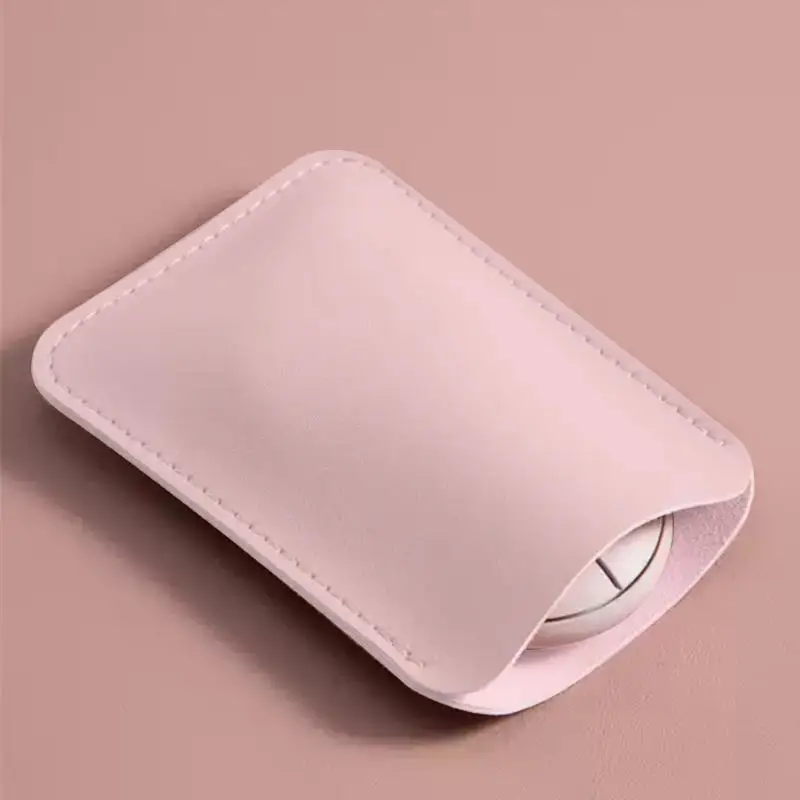 1PC Drahtlose Maus Lagerung Tasche Geeignet Maus Schutzhülle Leder Sleeve Tasche Anti-scratch Fall Tragbare Einfache Maus Lagerung tasche – Detail 11