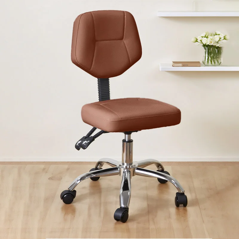 ##Nail Technician Stool Dental Chair Beauty Stool Modern Adjustable Ergonomic Nail Chair Prevent Back Pain and Cervical Pain