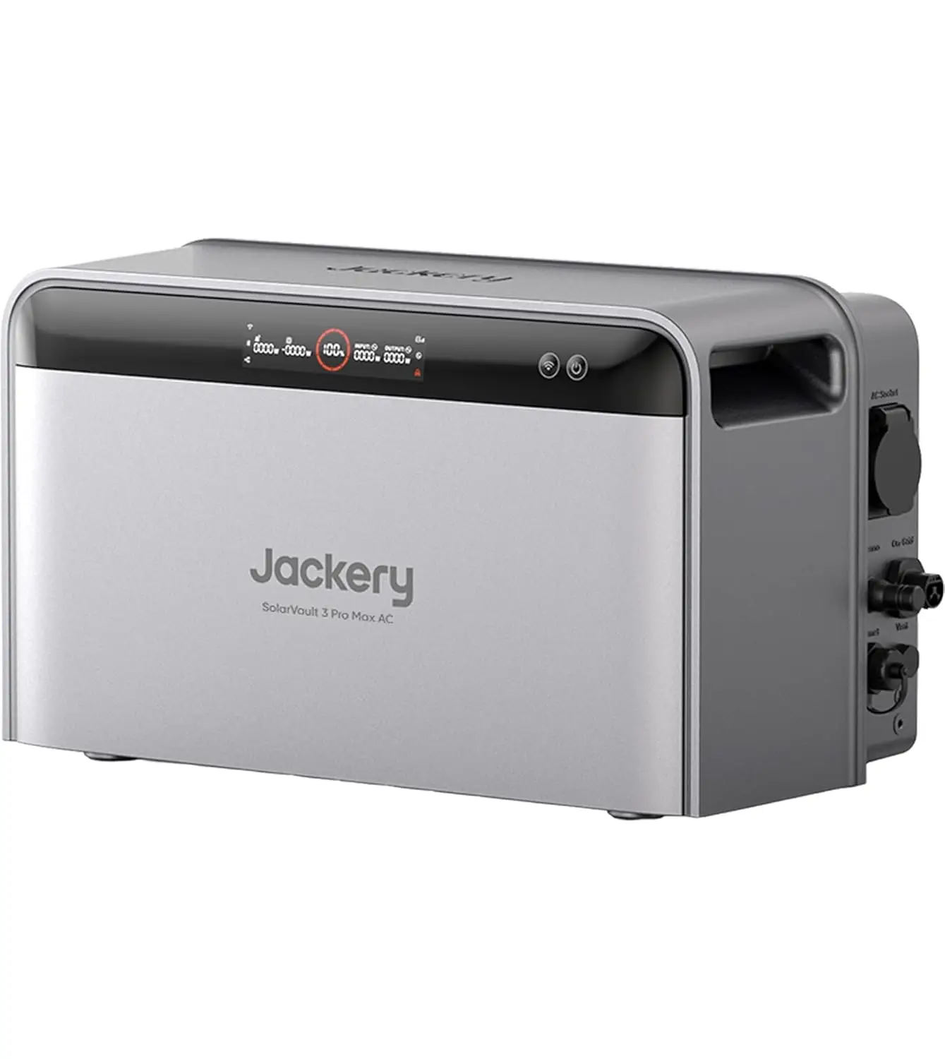 Jackery SolarVault 3 Pro Max AC zonne-opslag, AC-gekoppeld, 2500 W, 2,52–15,12 kWh uitbreidbaar, voor bestaande PV-systemen en micro-omvormers, slaat overtollige elektriciteit op, plug & play