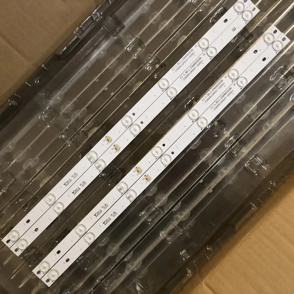 50PCS LED Backlight Strip 7LEDs For PTV24N92D PH24N91D PH24N91 CJ 1.30.1.236N91002R CJ 1.30.1.236N91003R V1 236N91M02X7-C0048