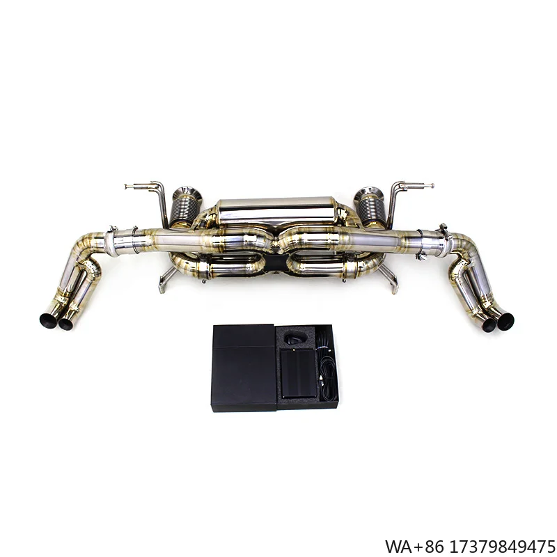 

ODM Sport Car Catback Muffler for Audi R8 V8 4.2L 2008-2015 Tuning Titanium Pipe Axle Back OEM Factory Valve Exhaust System