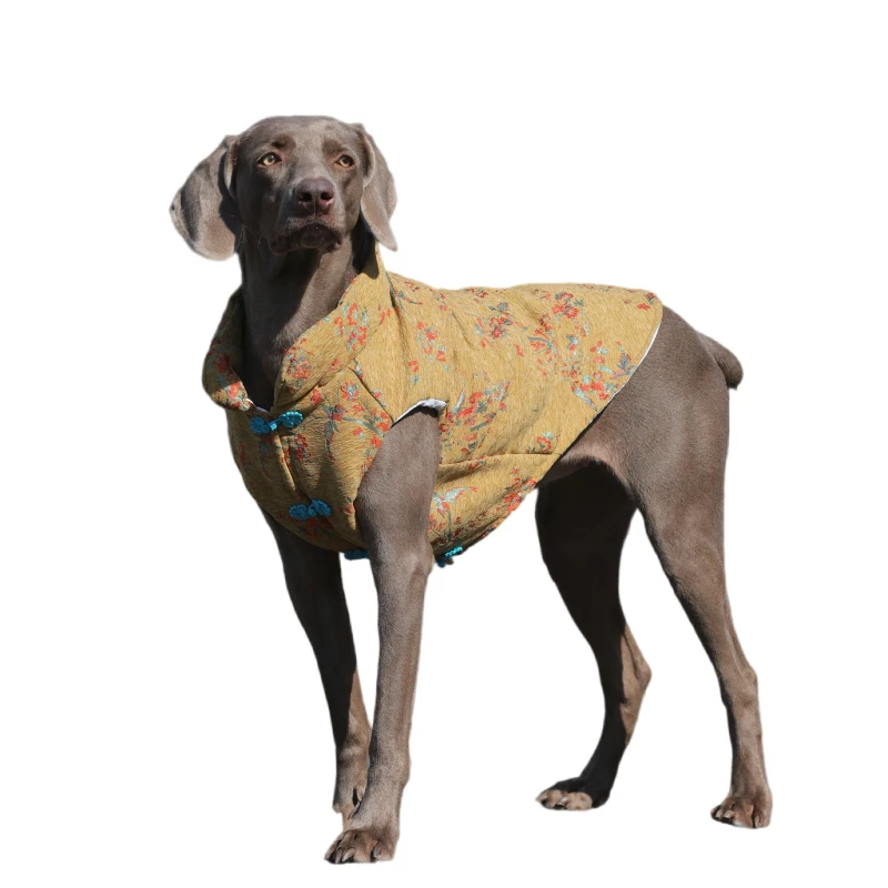 

New Year Dog Clothes Vest Coat Poodle Corgi Samoyed Border Collie Husky Labrador Golden Retriever Weimaraner Big Dog Clothing