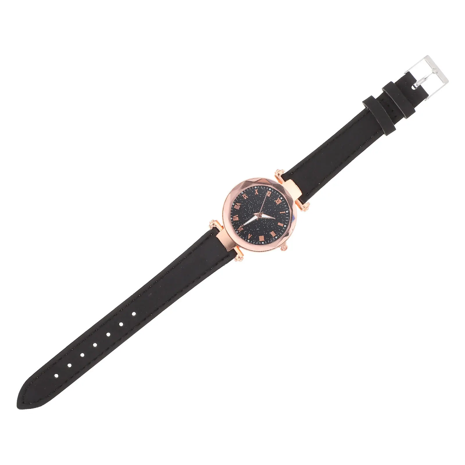 

Roman Dial Quartz Watch For Women Strap Adjustable Wristwatch Fashion Female Watch Lightweight Daily Wear Casual