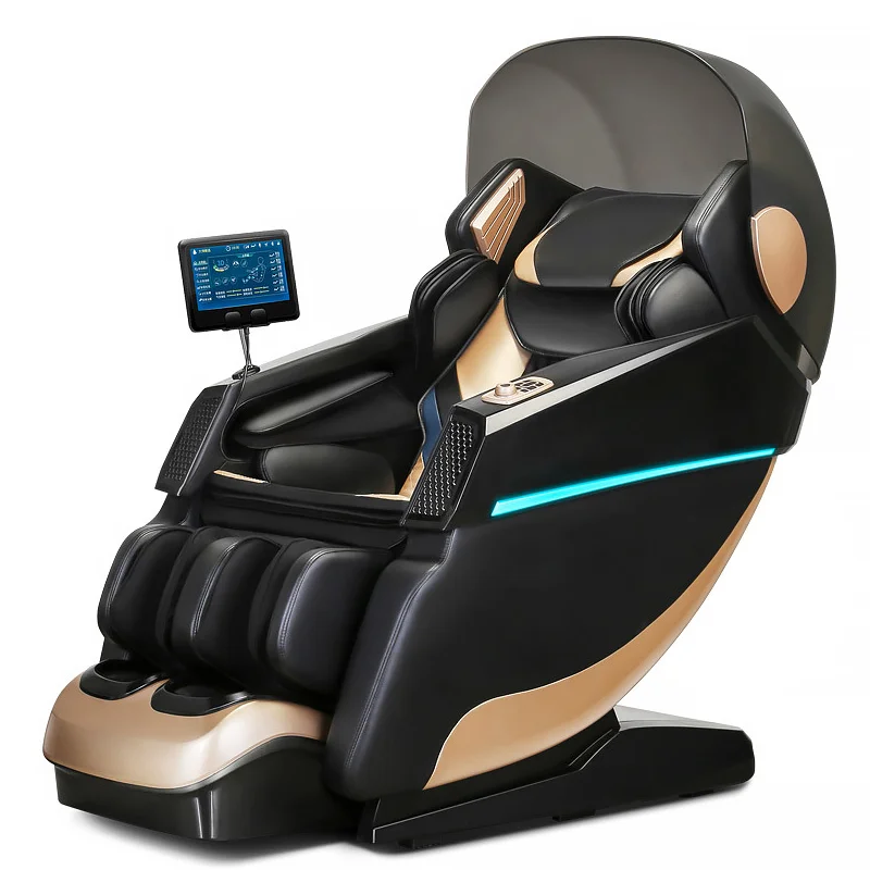 

Luxury AI Voice 4D zero Gravity Full Body Heating Therapy Electric Massage Chair of Shiatsu Kneading