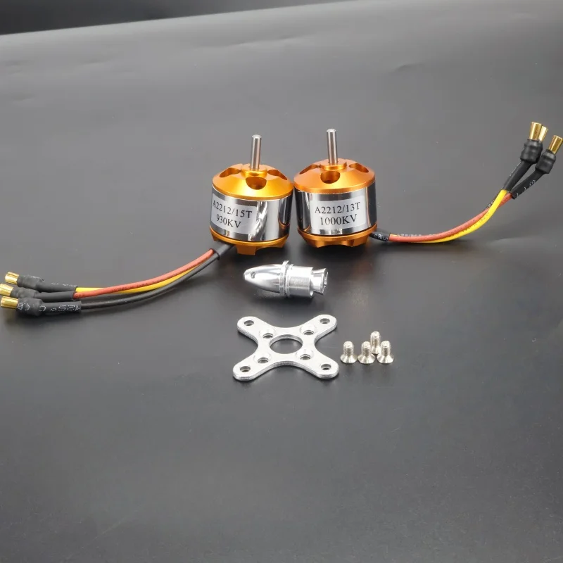 핫 세일 XXD A2212 2212 930KV 1000KV 브러시리스 모터 RC 비행기 고정익 멀티로터 드론용