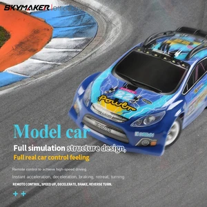 WLtoys 1/28 Mobil RC 284010 284161 4WD Berkendara Off-Road 2.4 G 30KM / Jam Mobil Paduan Kecepatan Tinggi 1: 28 Mainan Mobil Balap Reli untuk Hadiah Anak-anak 6 reli penjualan terbaik rc - №