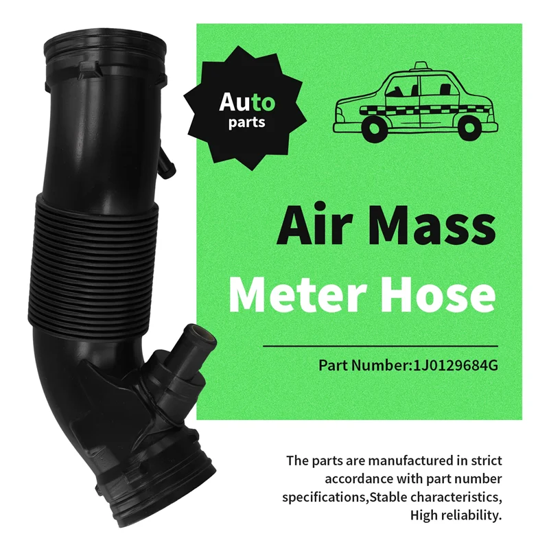 

Шланг массового расхода воздуха 28 см автомобиля 1J0129684G для Golf Jetta 1999 2000 2001