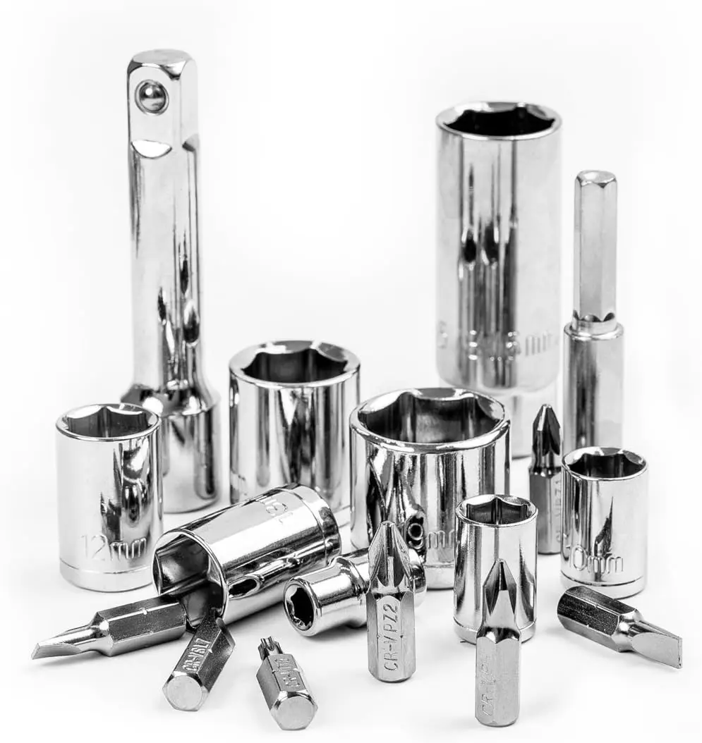 228-Piece Socket Wrench Set with Toolbox - Auto Repair & DIY Hand Tools, Chrome Steel, Portable Case