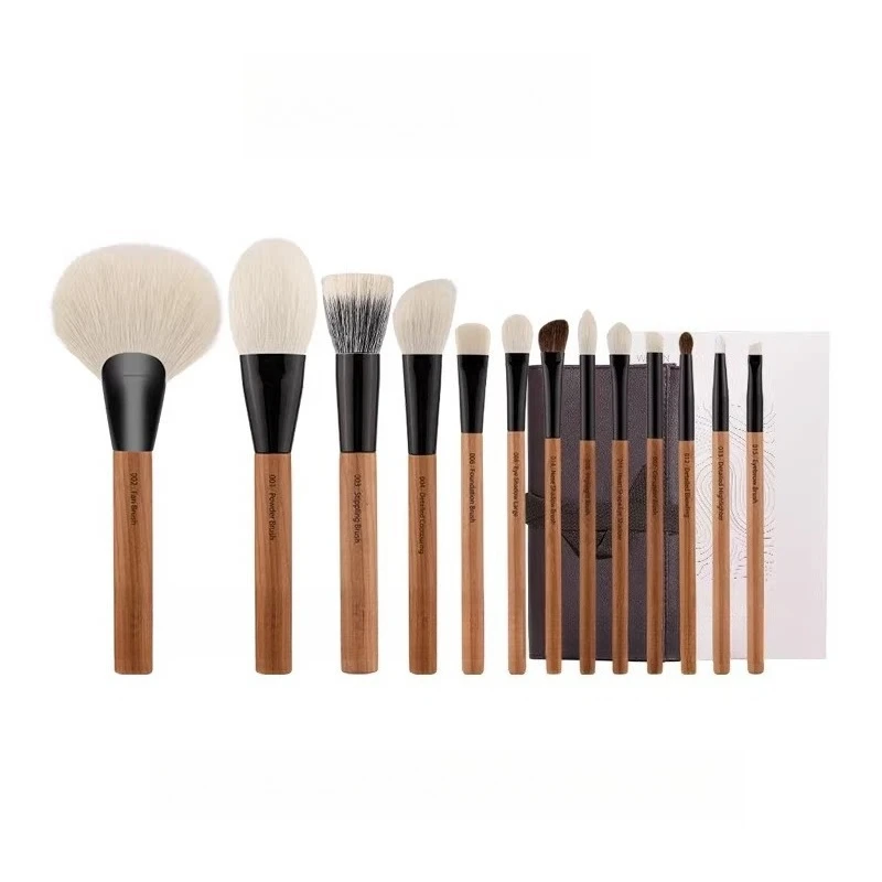 13 Makeup Brush Set Eye Animal Hair Blush Brush Loose Powder Fine Makeup Brush