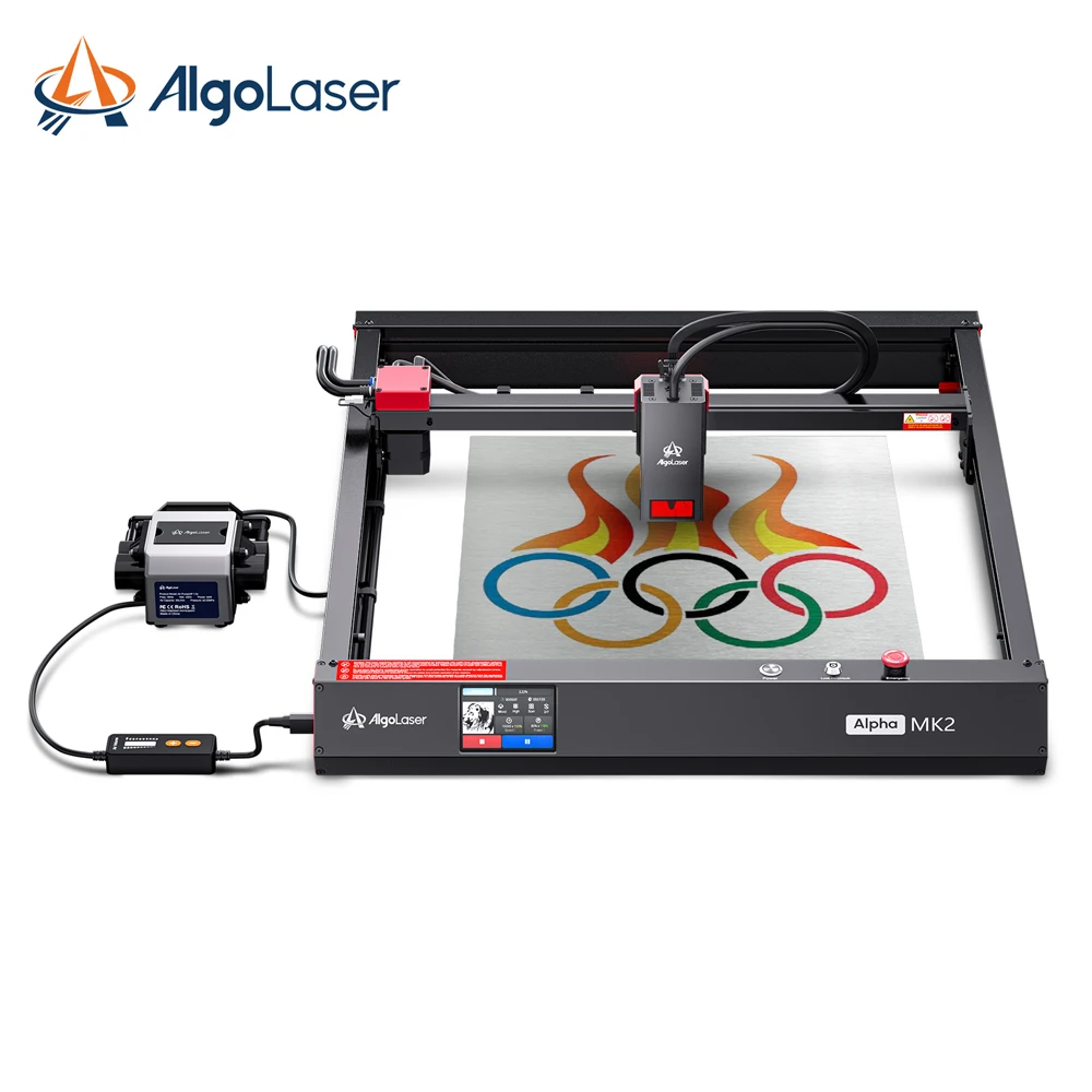 

Algolaser Diy Portable Plastic CNC Mini Wood Cutter Engraving Machine Laser Engraver