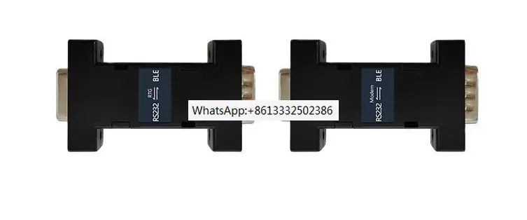 

2pcs BLE Bluetooth-compatible wireless serial port RS232 Power-free converter BLE232-NEP CH9140 3 lines 9 lines