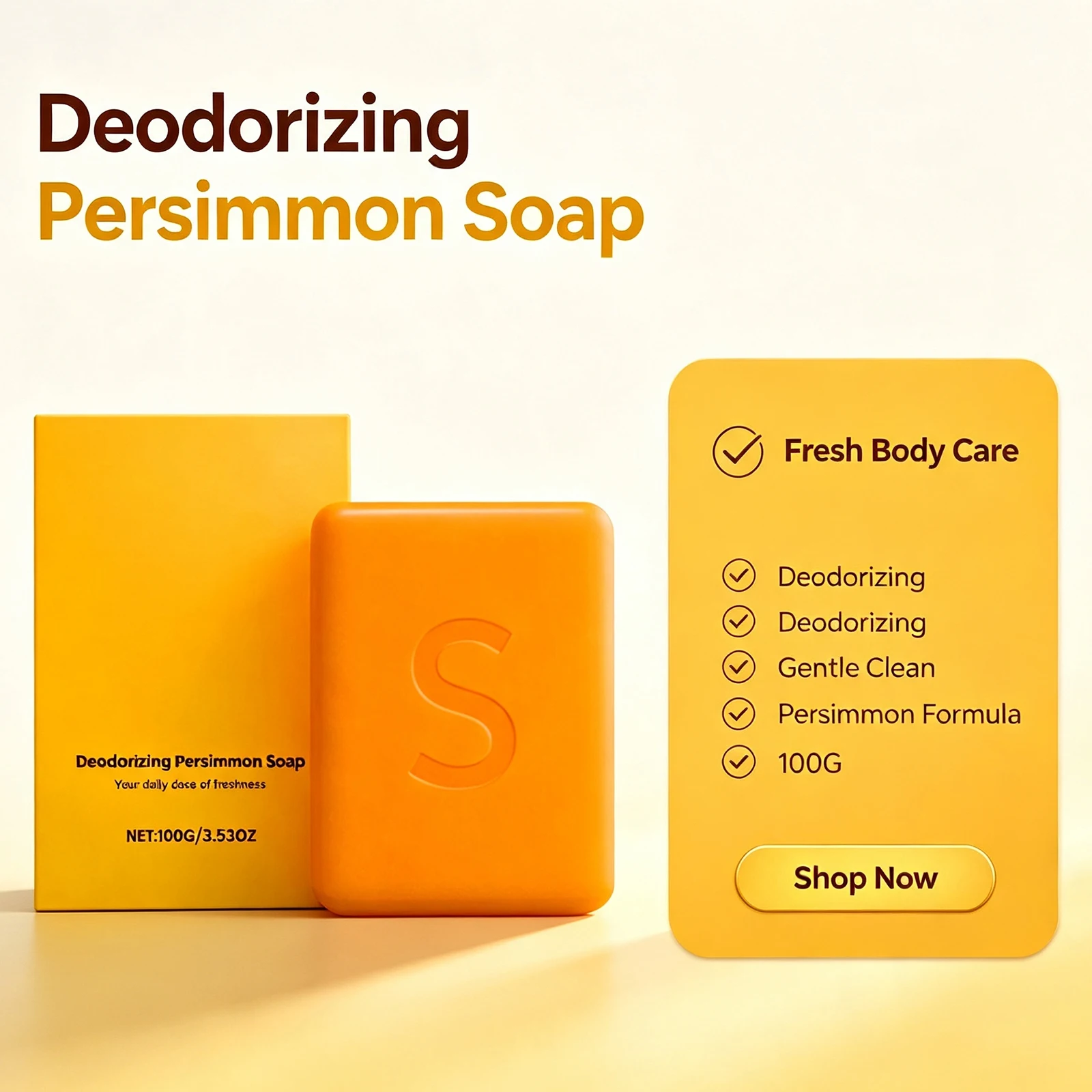 Soap Making Unit - 100G Hurma Özlü Banyo Sabunu Ferahlatıcı