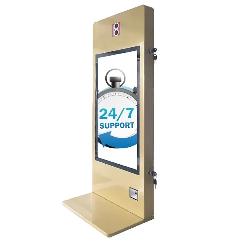 Wall-Mounted Self-Service Kiosk for Restaurant Gym Retail Touch Screen SDK Payment Functions-Kiosk Design Self-Check-In