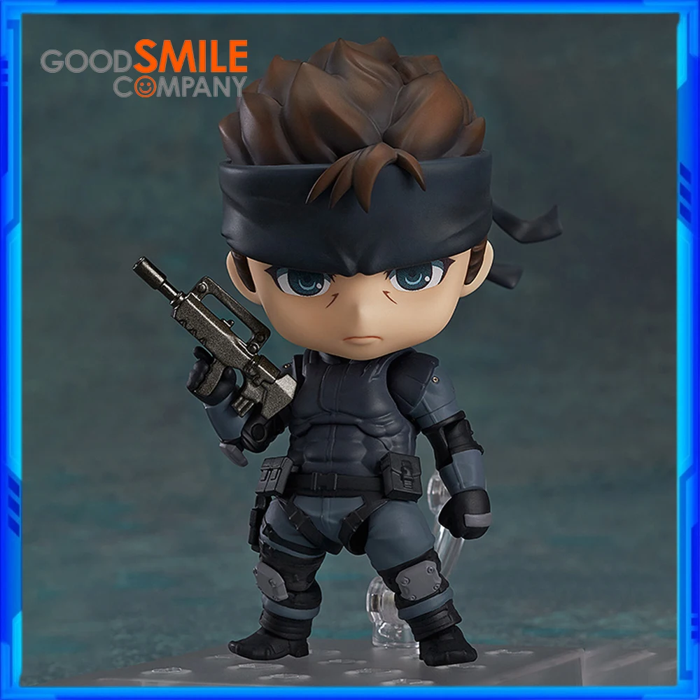 

In Stock Original Good Smile Nendoroid 447 METAL GEAR Solid Snake GSC Anime Action Figures Model Toys