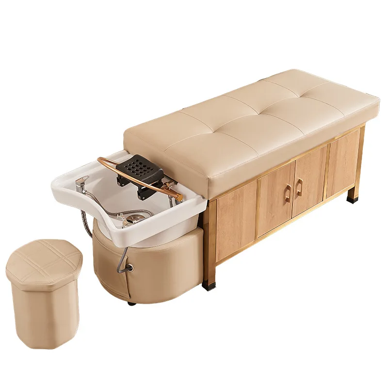 

Adjustable Fumigation Beauty Bed Head Treatment Medicine Soup Water Circulation Flushing Bed Ear Picking