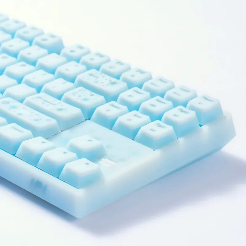 IPI Pone87 Silicone Mechanical Keyboard Full Wrap Transparent PCB Tri-mode 87Keys Comfortable Feeling Lighting Kaihua wukong