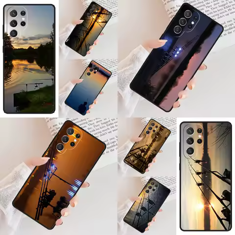 CARP FISHING CARP RODS Phone Case For Samsung Galaxy S24 S23 S22 S21 Ultra S10 Note 10 Pro S20 Plus FE S9 S8 Cover