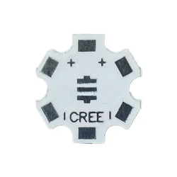 100pcs 3535 LED xpe Heat Sink Aluminum Base Plate 3535 LED PCB 20mm for 3w xpe DIY starboard