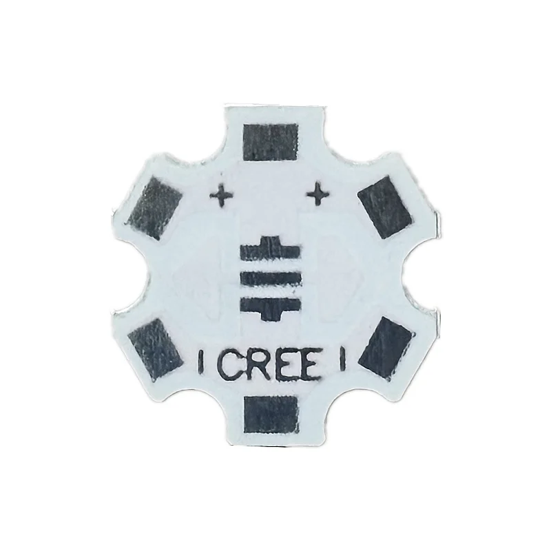 100 sztuk 3535 LED xpe radiator aluminiowa płyta podstawowa 3535 LED PCB 20mm dla 3w xpe DIY starboard