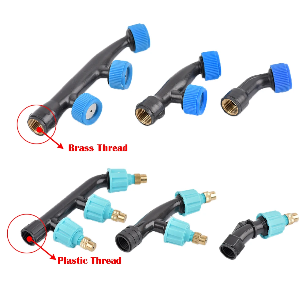 Boquilla rociadora de pesticidas para jardín, rociador de niebla de agua para huerto agrícola, rosca de 2/3 y 1/2 pulgadas, 1 unidad