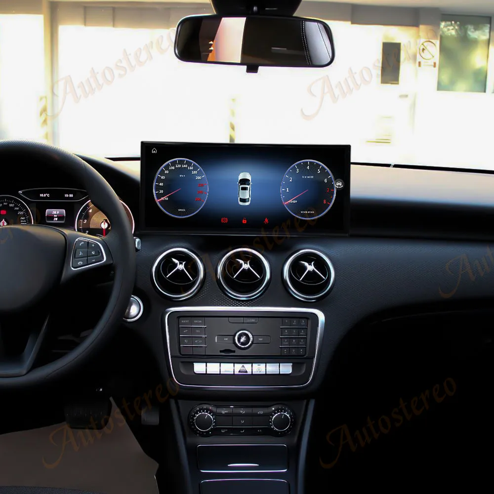 15.8 Inch Qualcomm Android 14 Carplay For Mercedes Benz  GLA 2015-2019 Car Multimedia Player GPS Navigation Car Radio Head Unit