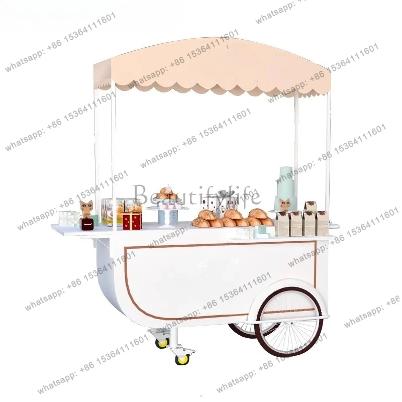 

outdoor display car event promotion decoration cart movable