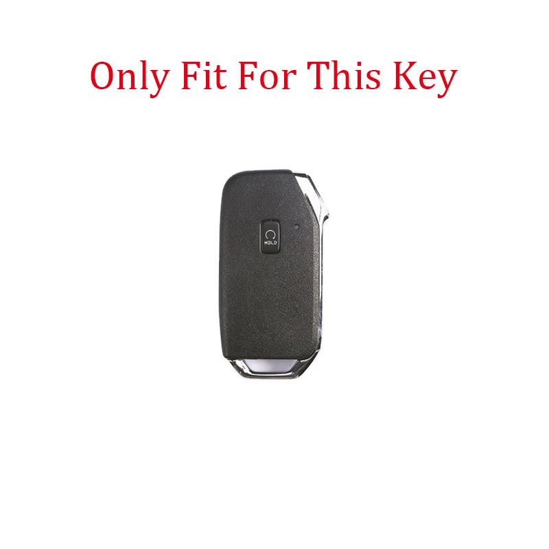 Leather Car Remote Key Case Cover for Kia Ceed Cerato Forte NIRO Seltos Sorento Soul Sportage Telluride K5 Keychain Accessories