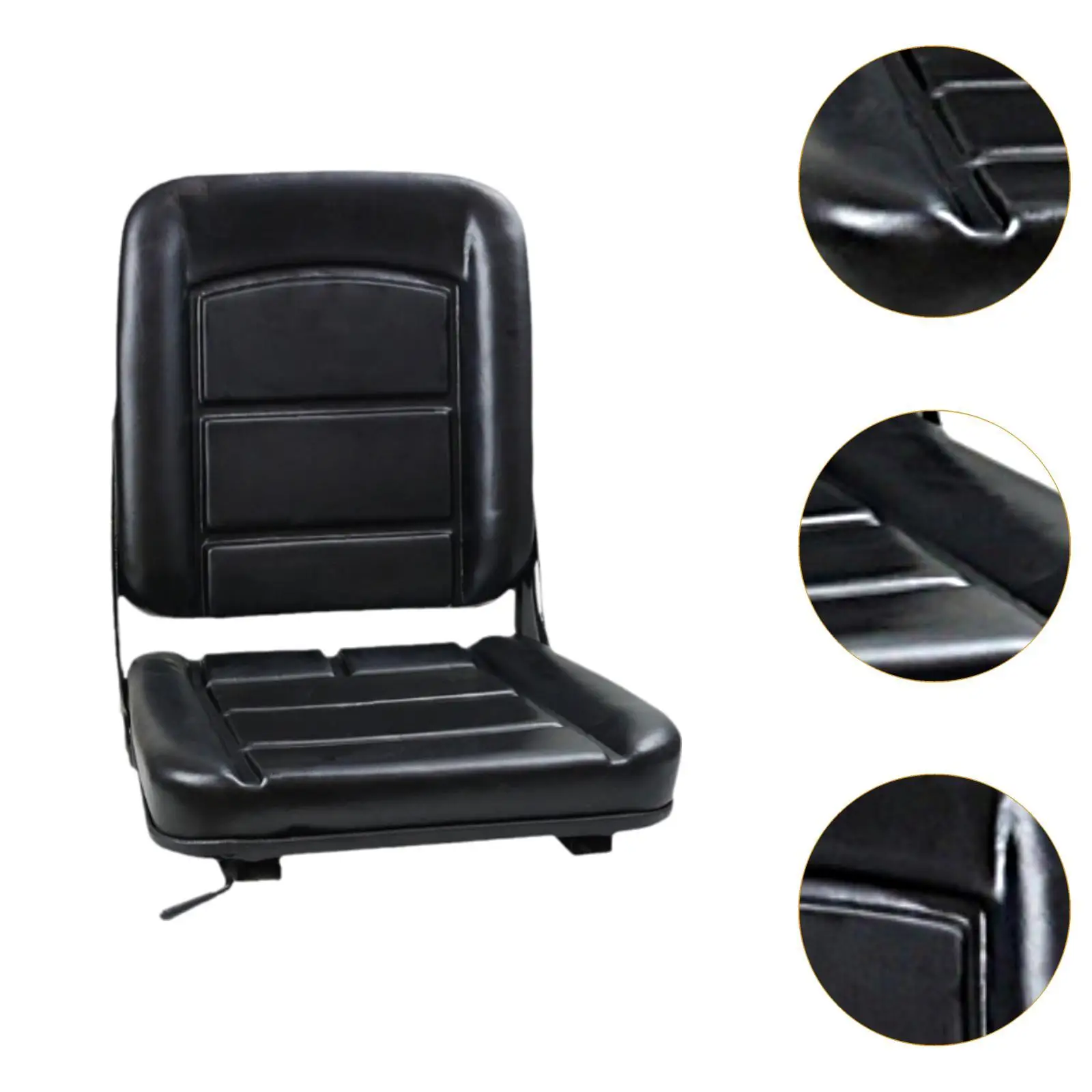 

Tractor Seat Convenient PU Leather Universal Forklift Seat for Backhoe Dozer Excavators Garden Lawn Mower Loader Bulldozer