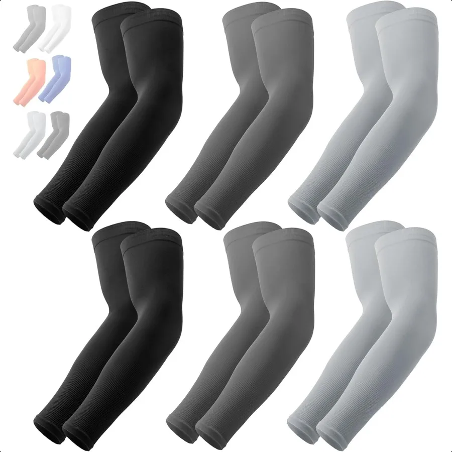 

UV Sun Protection Arm Sleeves Comprion Arm Sleeve UV Arm Sleeves Men Women Golf Cooling Sleeves