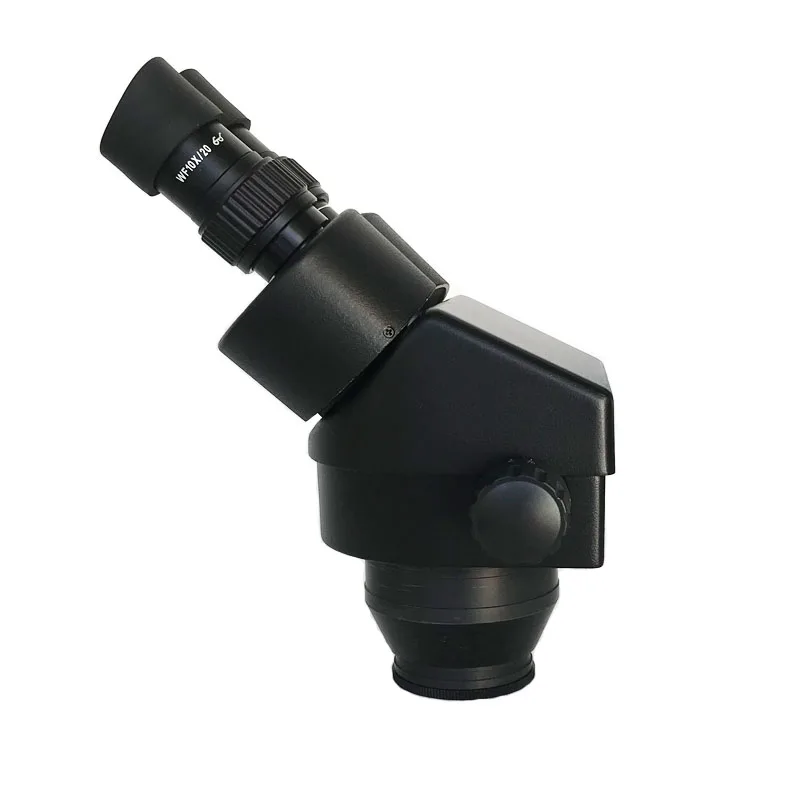 Microscópio estéreo binocular de reparo profissional 3,5x-45x com lâmpada de lente objetiva 0,5x 2x, ferramentas de telefone microscópio preto