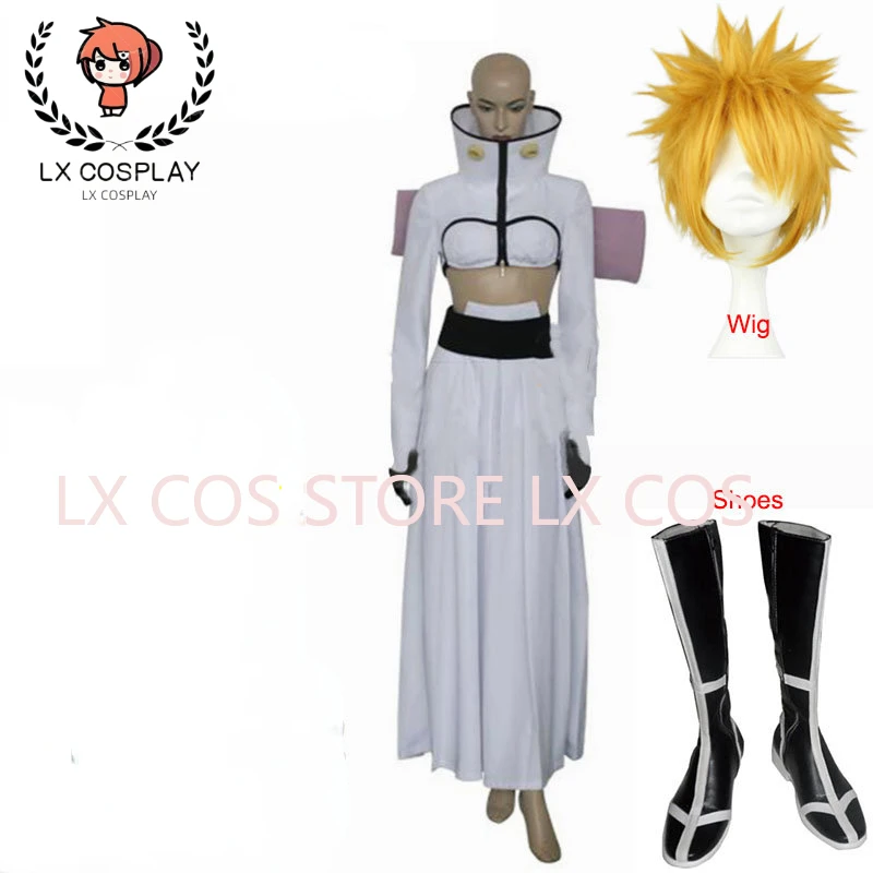 

Anime Tercera Espada Tear Halibel Cosplay Costume Wig Shoes New Years Christmas Costume Clothes