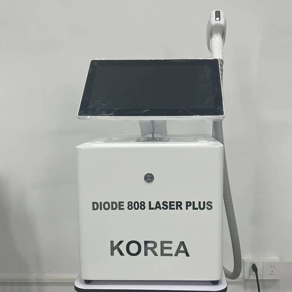 Soprano Diode Laser Hair Removal Machine Freezing Point Painless Depilation Ice Titanium Professional Beauty Salon Device