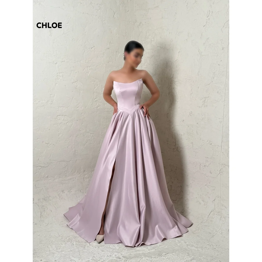 ラインA控えめなプロムドレス2025カスタムメイド豪華なパーティードレスオフショルダースリーブレスラグジュアリードレスパーティーエレガントガウン