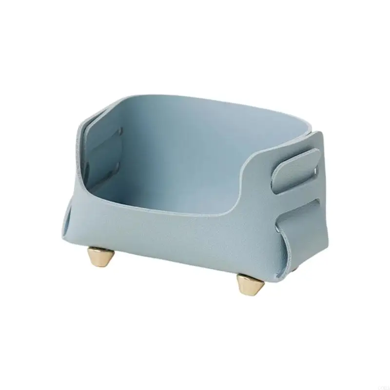 CORA Name Card Holders Business Card Holders Leather Business Card Stand Display Name Card for Office Exhibition