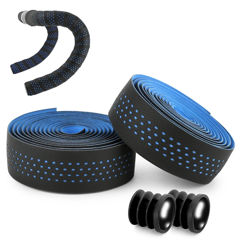 

1 Pair Road Bike Handle Bar Tape Bicycle Handlebar Wrap Straps Anti-Slip Cycling Handlebar Mountain Bike Handlebar Tape