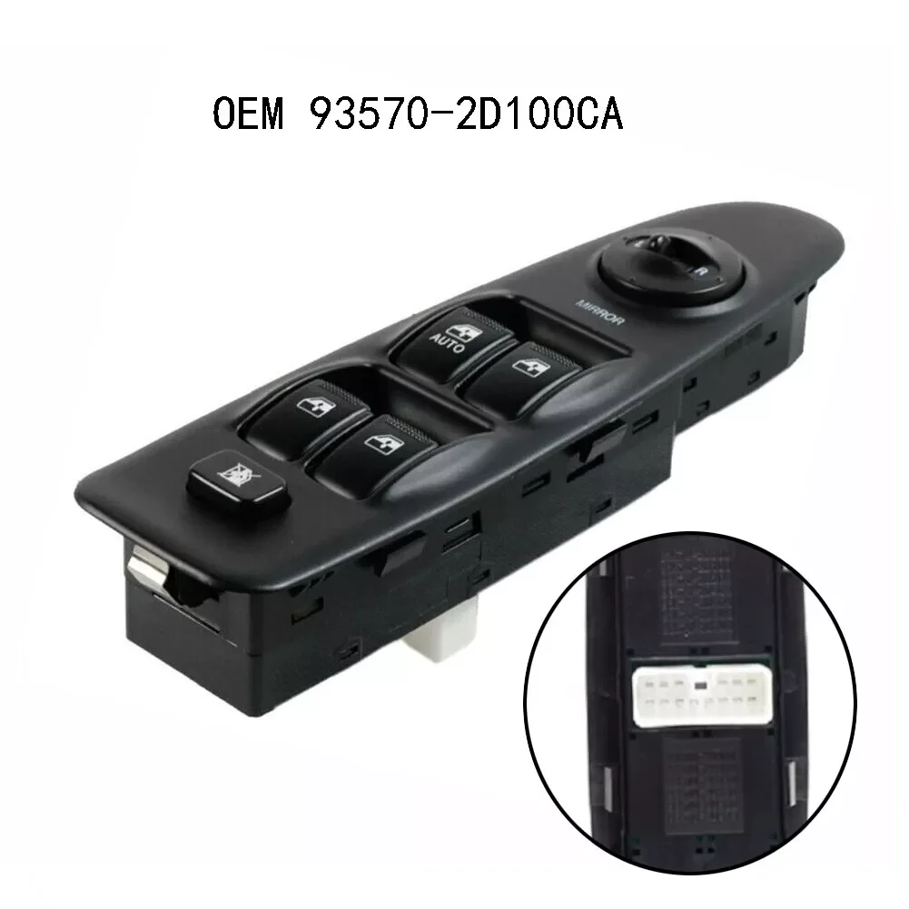 

1X Power Master Control Window Switch 93570-2D100 93570-2D000 For Hyundai Elantra 935702D000 FREE SHIPPING!!!