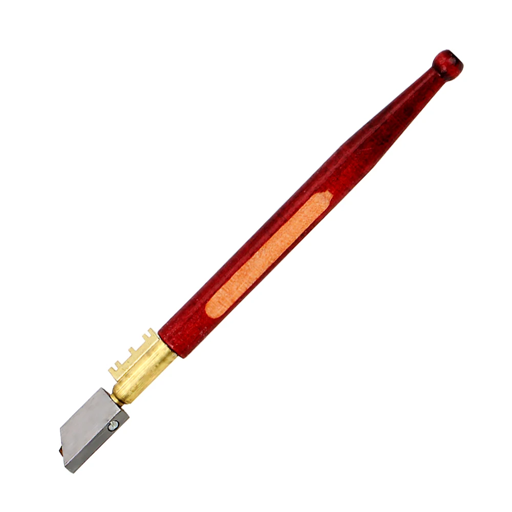 Glass Diamond Cutting Tool Hard Alloy DIY Tile Mirror Repair Cutting Tools Portable 17mm Single Diamond Glass Cutter Sharp Knife